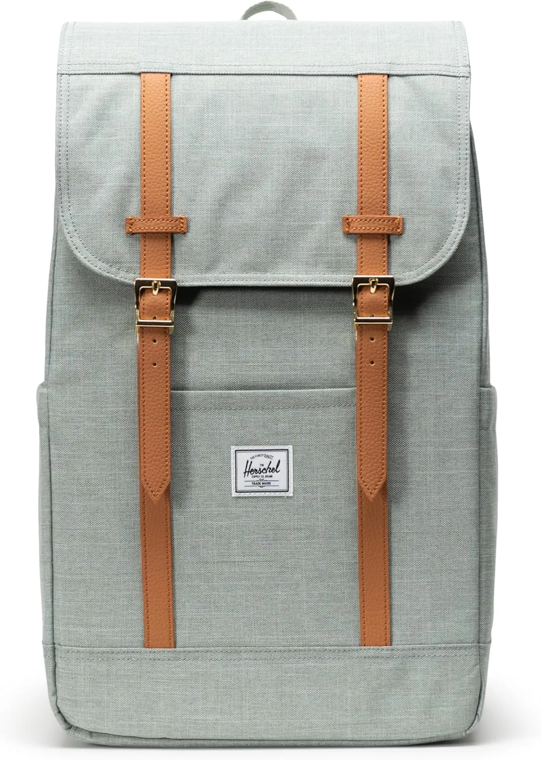 Herschel Supply Co. Unisex Retreat Backpack, Standard - 19.5L, Iceberg Green Crosshatch