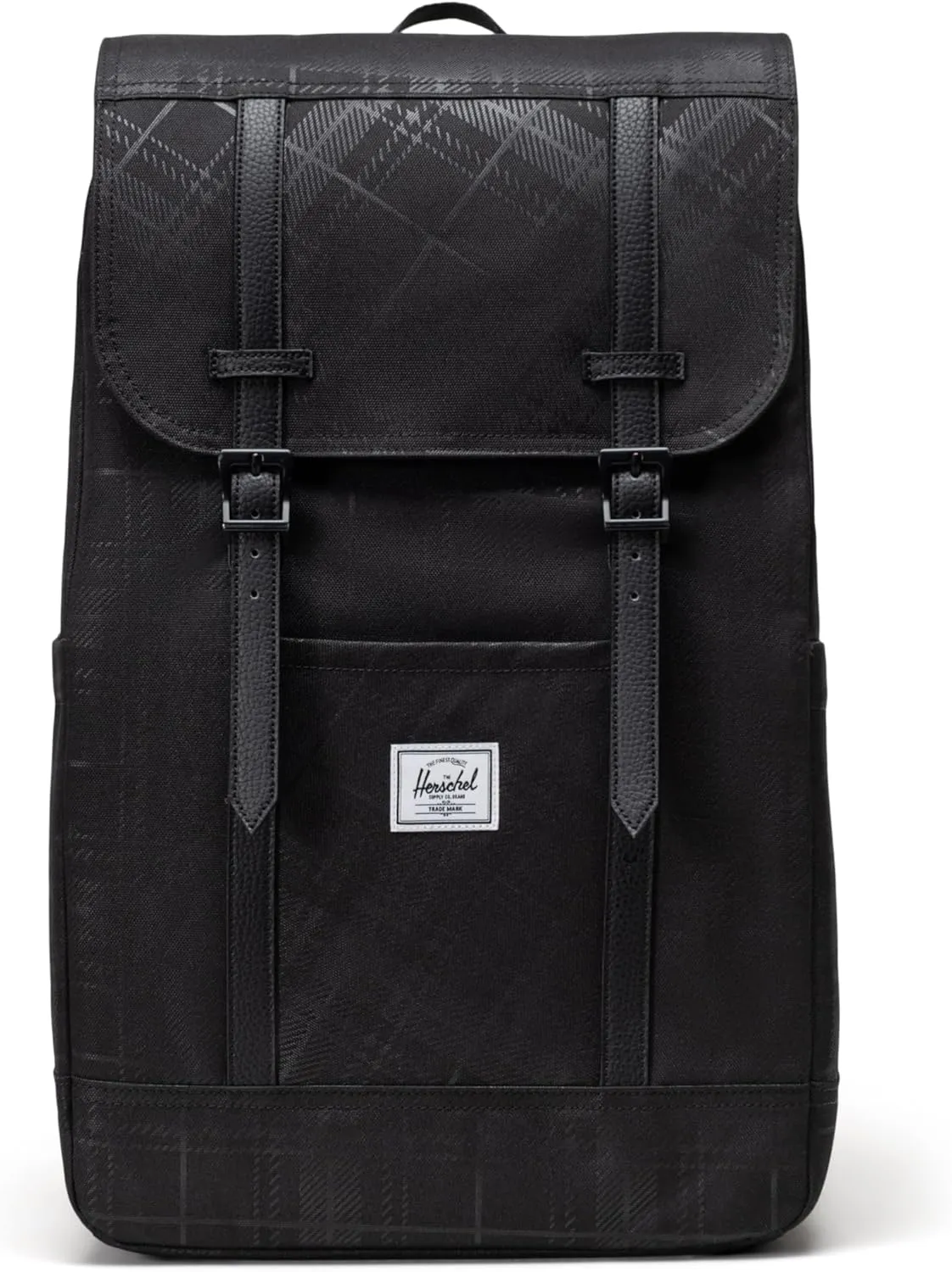 Herschel Supply Co. Unisex Retreat Backpack, Standard - 19.5L, Plaid Emboss
