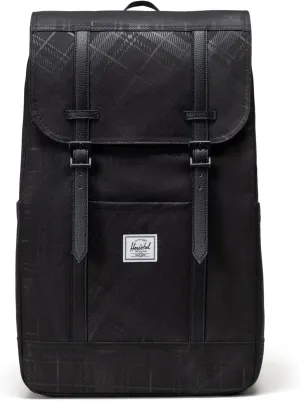 Herschel Supply Co. Unisex Retreat Backpack, Standard - 19.5L, Plaid Emboss