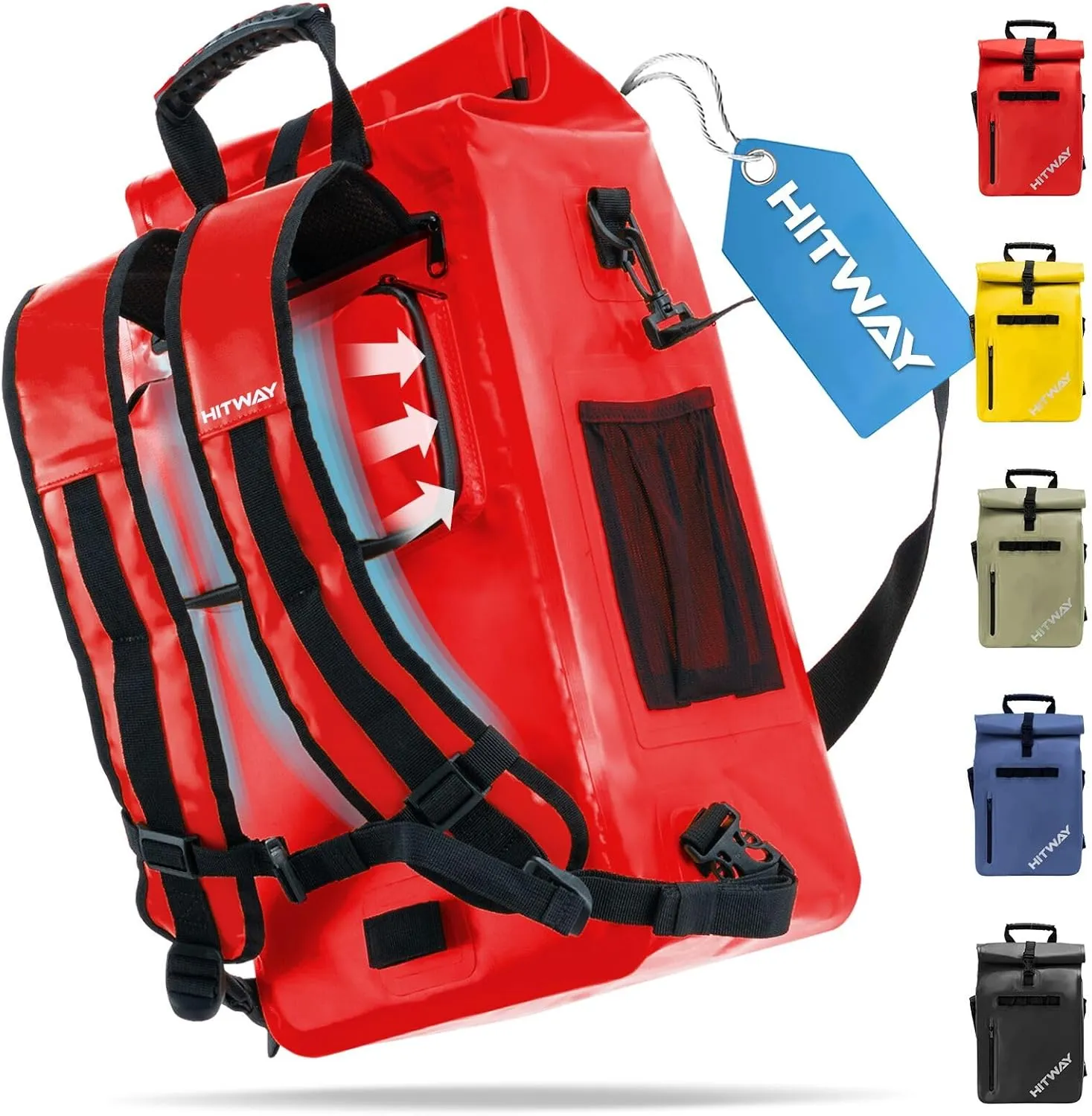 HITWAY Bike Bag Waterproof Pannier 29L Large Capacity Bike Rack Bag for Bicycles Rear Rack Seat Trunk Bag