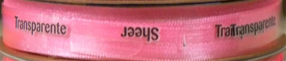 Hot Pink Sheer Elegance Ribbon (3/8") - Offray