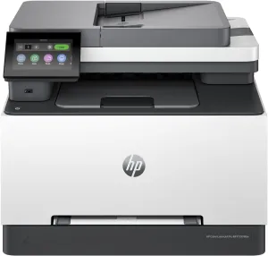HP Color Laserjet Pro MFP 3301fdw Wireless All-in-One Color Laser Printer, Office Printer, Scanner, Copier, Fax, ADF, Duplex, Best-for-Office (499Q5F)