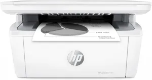 HP Laserjet MFP M140w Wireless Monochrome All-in-One Printer, Copier, Scanner, Phone, Tablet, for Home, Office Use, Easy Setup, Auto-On/Off Technology Compact White 7MD72F (Renewed)