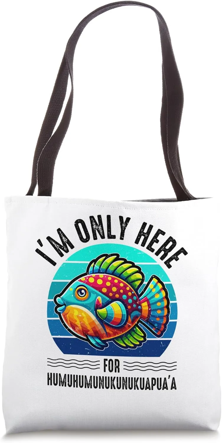 Humuhumunukunukuapua'a Reef Hawaiian Triggerfish Fish Tote Bag