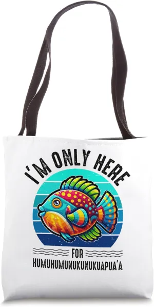 Humuhumunukunukuapua'a Reef Hawaiian Triggerfish Fish Tote Bag