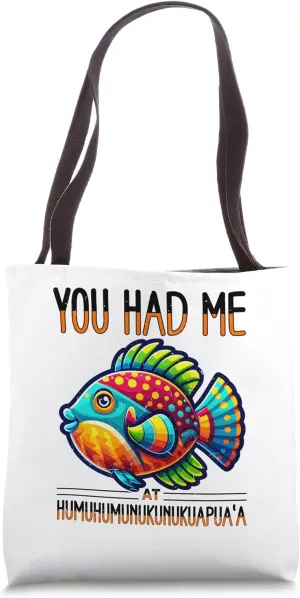 Humuhumunukunukuapua'a Reef Triggerfish Hawaiian Fish Tote Bag