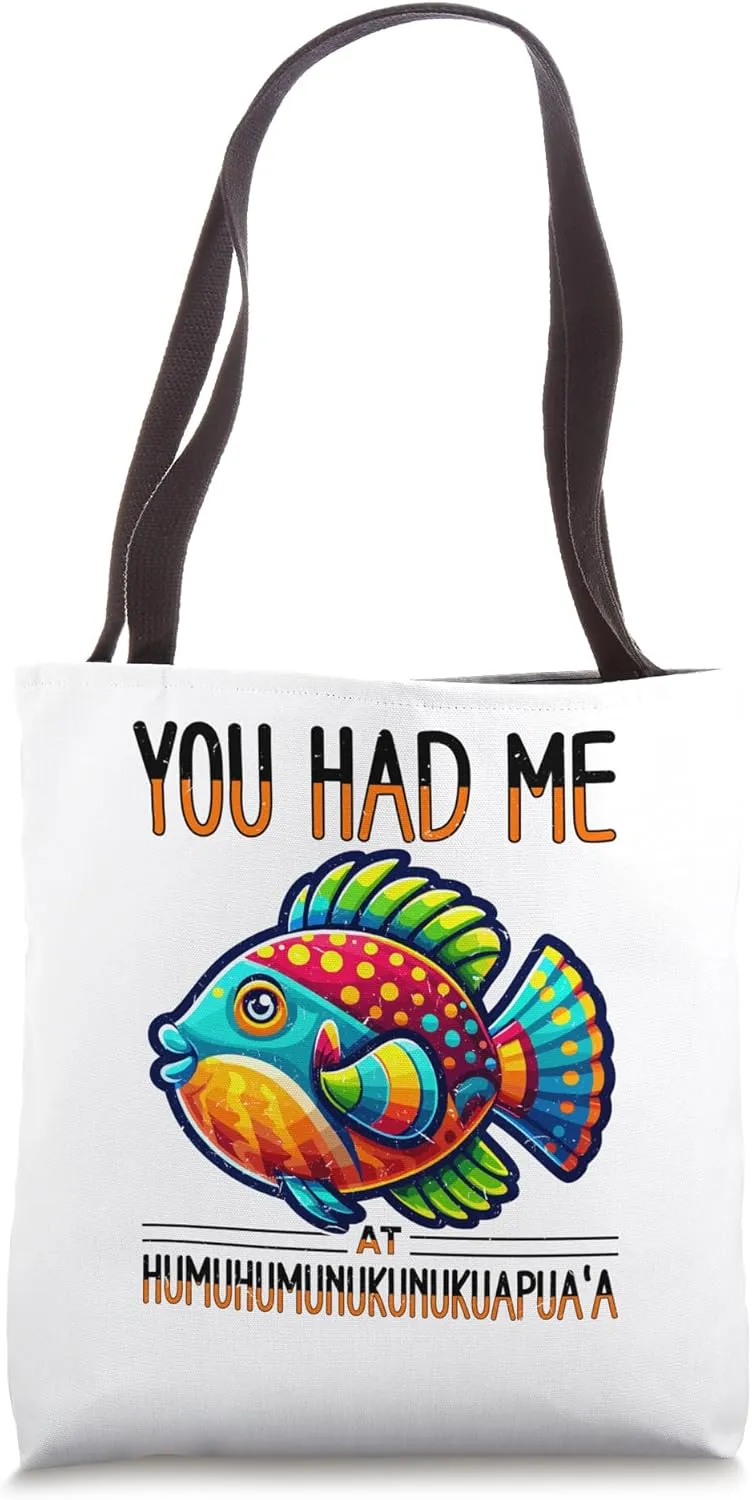 Humuhumunukunukuapua'a Reef Triggerfish Hawaiian Fish Tote Bag