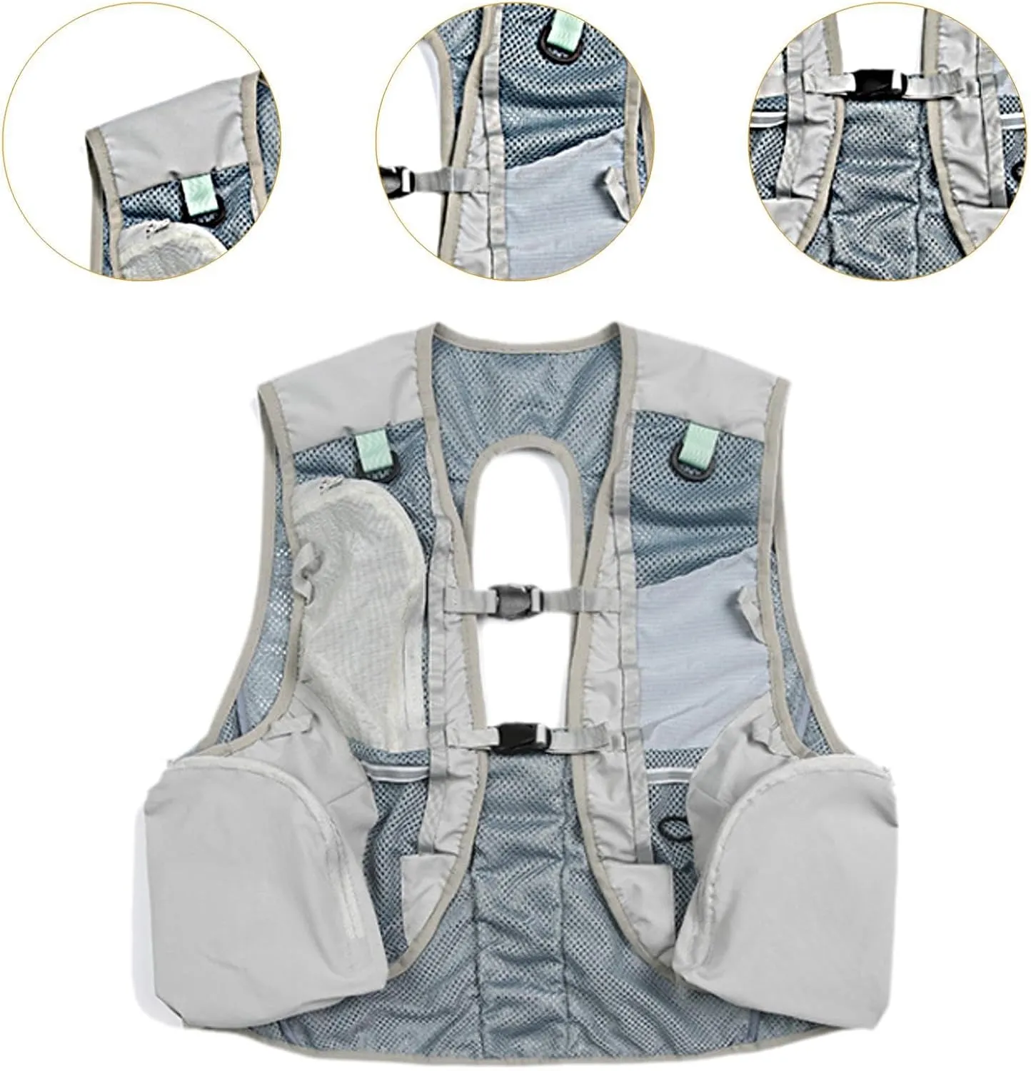 Hydration Vest Water Backpack,Breathable,Running Gear Lightweight Hydration Vest for Men Women for Hiking Climbing Camping