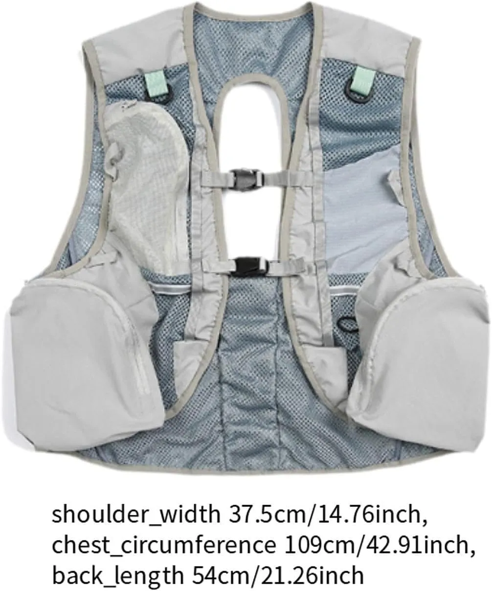 Hydration Vest Water Backpack,Breathable,Running Gear Lightweight Hydration Vest for Men Women for Hiking Climbing Camping