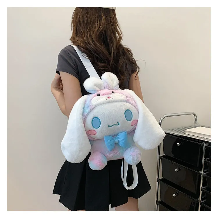 Innovative Plush Cartoon Cute Clow Gift Backpacks