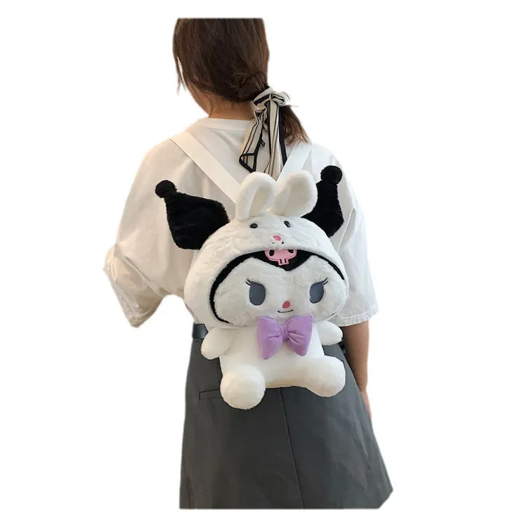 Innovative Plush Cartoon Cute Clow Gift Backpacks