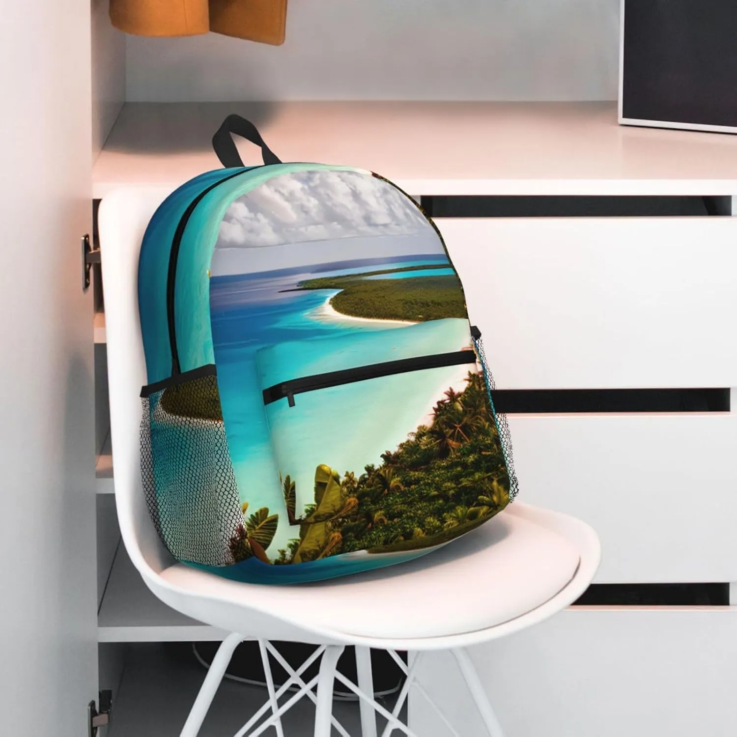 island of cuba Backpack Cute Print Bookbag Women Travel Casual Water-resistant Backpack Travel Bag bags