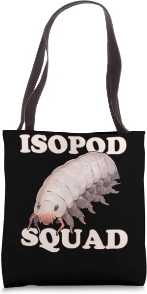 Isopod Squad Marine Invertebrate Ocean Animal Cute Funny Tote Bag