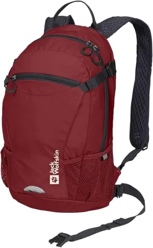 Jack Wolfskin Velocity 12L Lightweight Biking Backpack with Rain Cover and Helmet Lashing