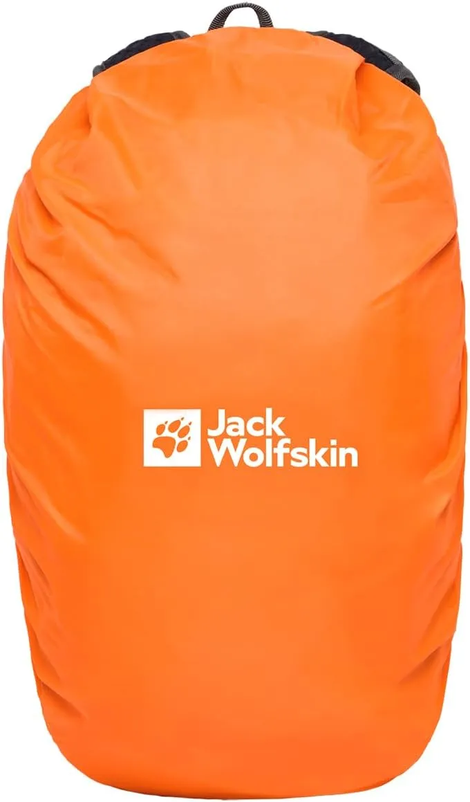 Jack Wolfskin Velocity 12L Lightweight Biking Backpack with Rain Cover and Helmet Lashing