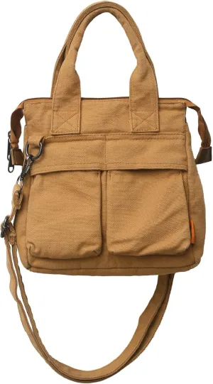 Japanese Harajuku Aesthetic Crossbody Bag Grunge Hippie Shoulder Bag Punk Goth Dark Satchel Bag Emo Alt Messenger Bag (Khaki,One size)