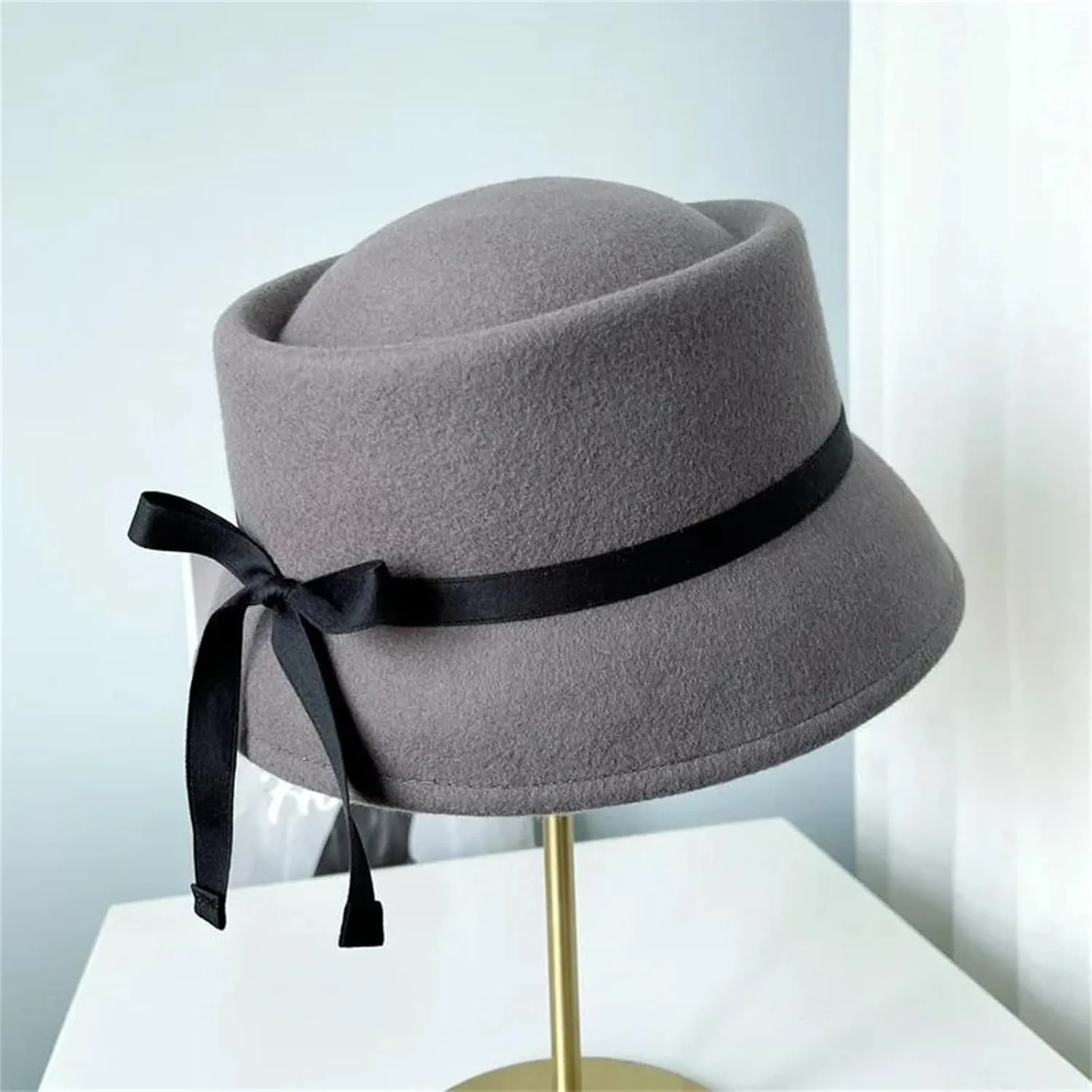 Japanese Simple Small Top Hat Exquisite Basin Hat Winter Warm Fisherman Hat Women Hat