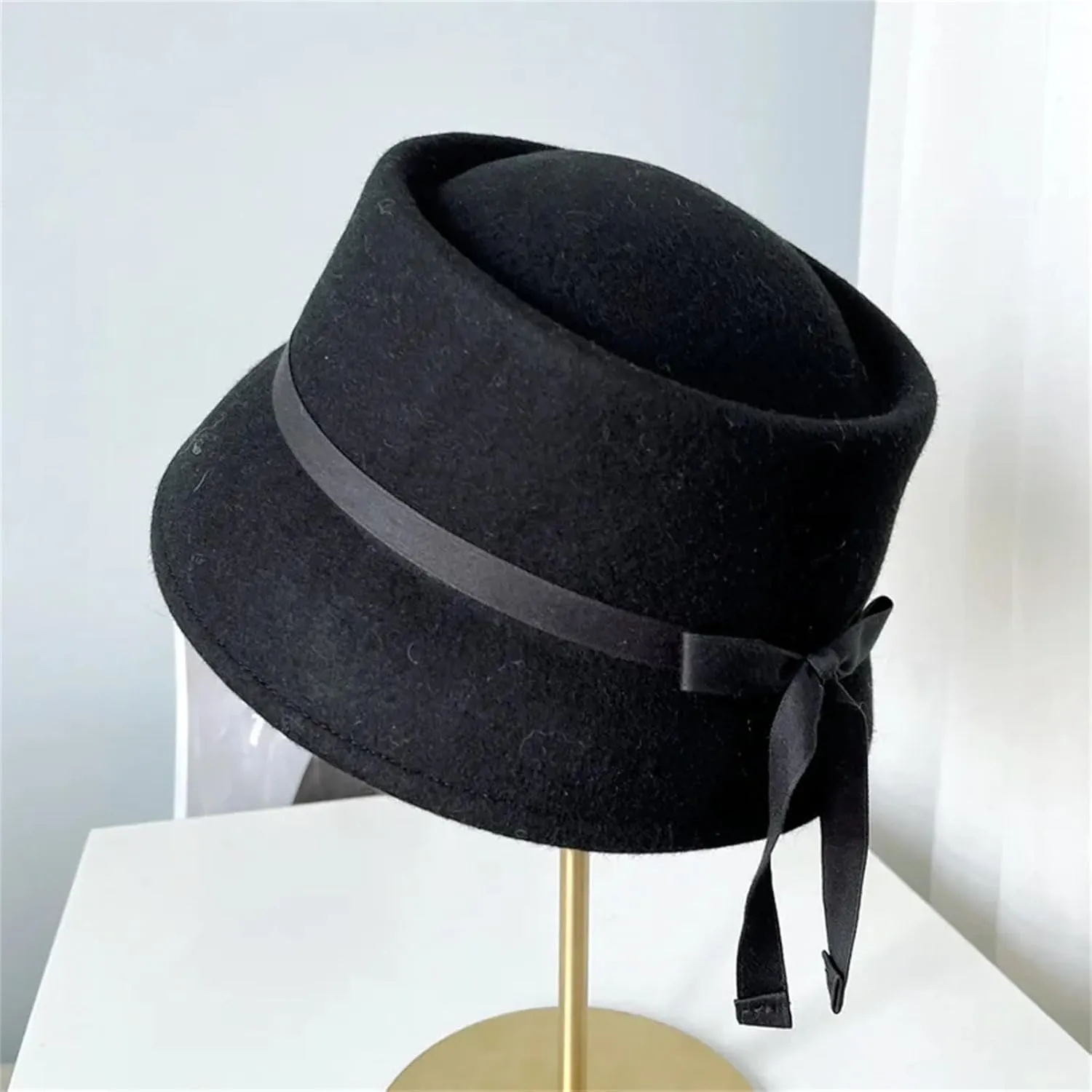 Japanese Simple Small Top Hat Exquisite Basin Hat Winter Warm Fisherman Hat Women Hat