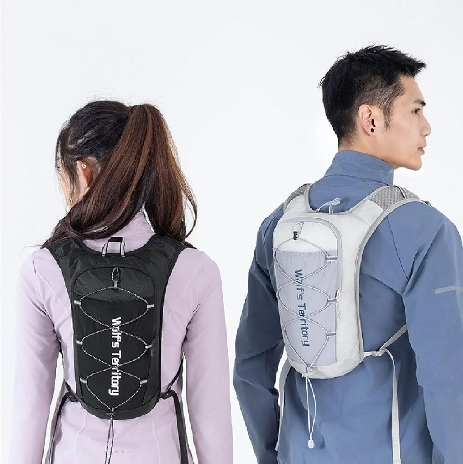 JEELAD Lightweight Running Vest for Women and Men 5L Hydration Backpack with 2L Water Bladder for Hiking Trail Running Gear Cycling Marathon