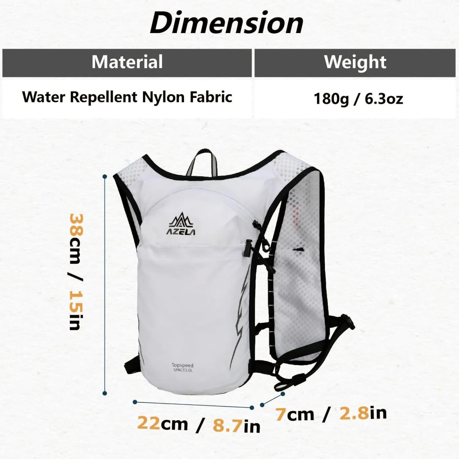 JEELAD Lightweight Running Vest for Women and Men for Hiking Trail Running Gear Cycling Marathon