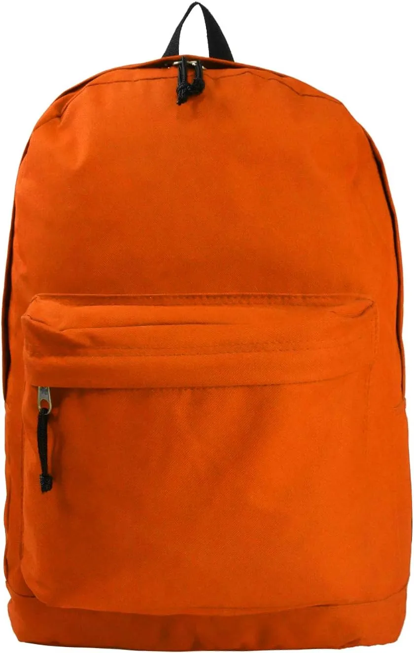 K-Cliffs Classic Bookbag Basic Backpack School Bookbag Student Simple Emergency Survival Daypack