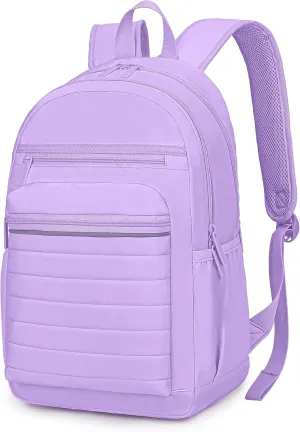KEOFID Travel Backpack for Women Carry-On, Backpack Purse for Women, Anti-Theft Womens backpacks, Casual Back pack for College(Purple)