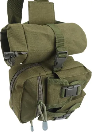Kettle Bag Outdoor Sports Bag Waist Fanny Pack for Hiking Travel Outdoor Activities Hiking,Jungle, Green