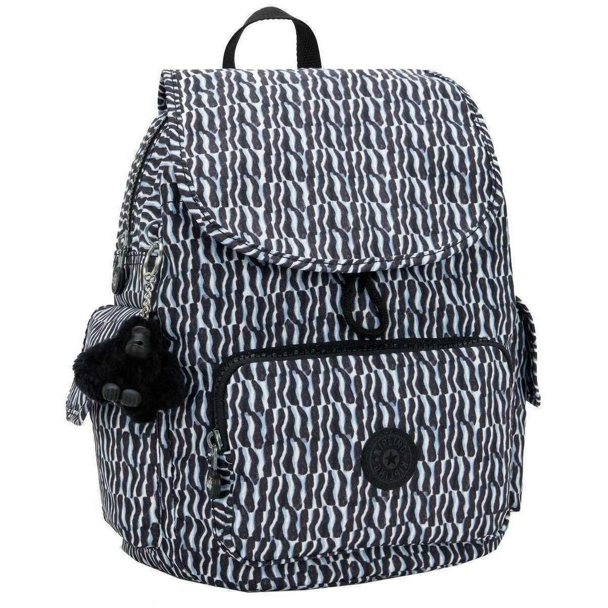 Kipling City Pack S Backpack - Holiday Waves Blue