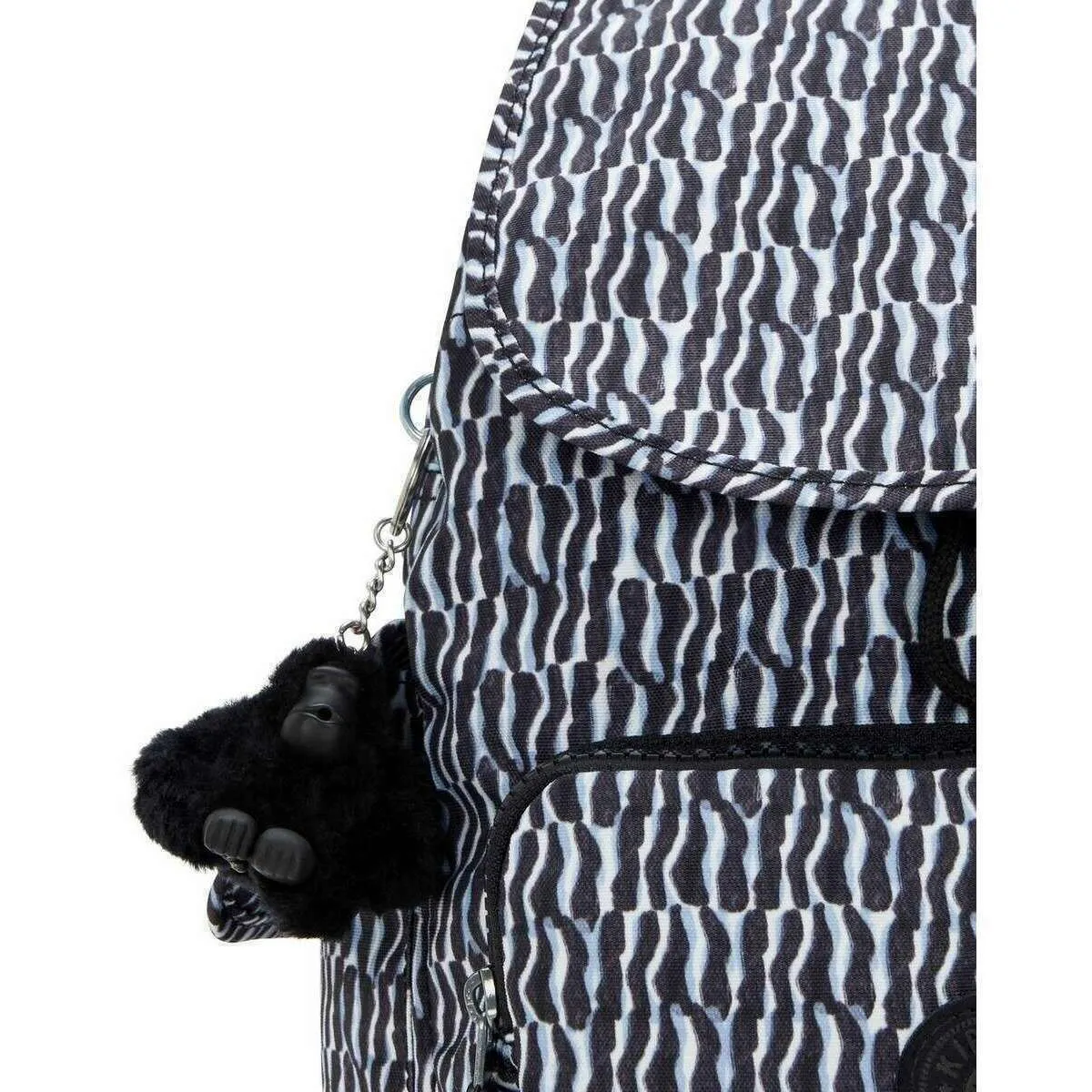 Kipling City Pack S Backpack - Holiday Waves Blue