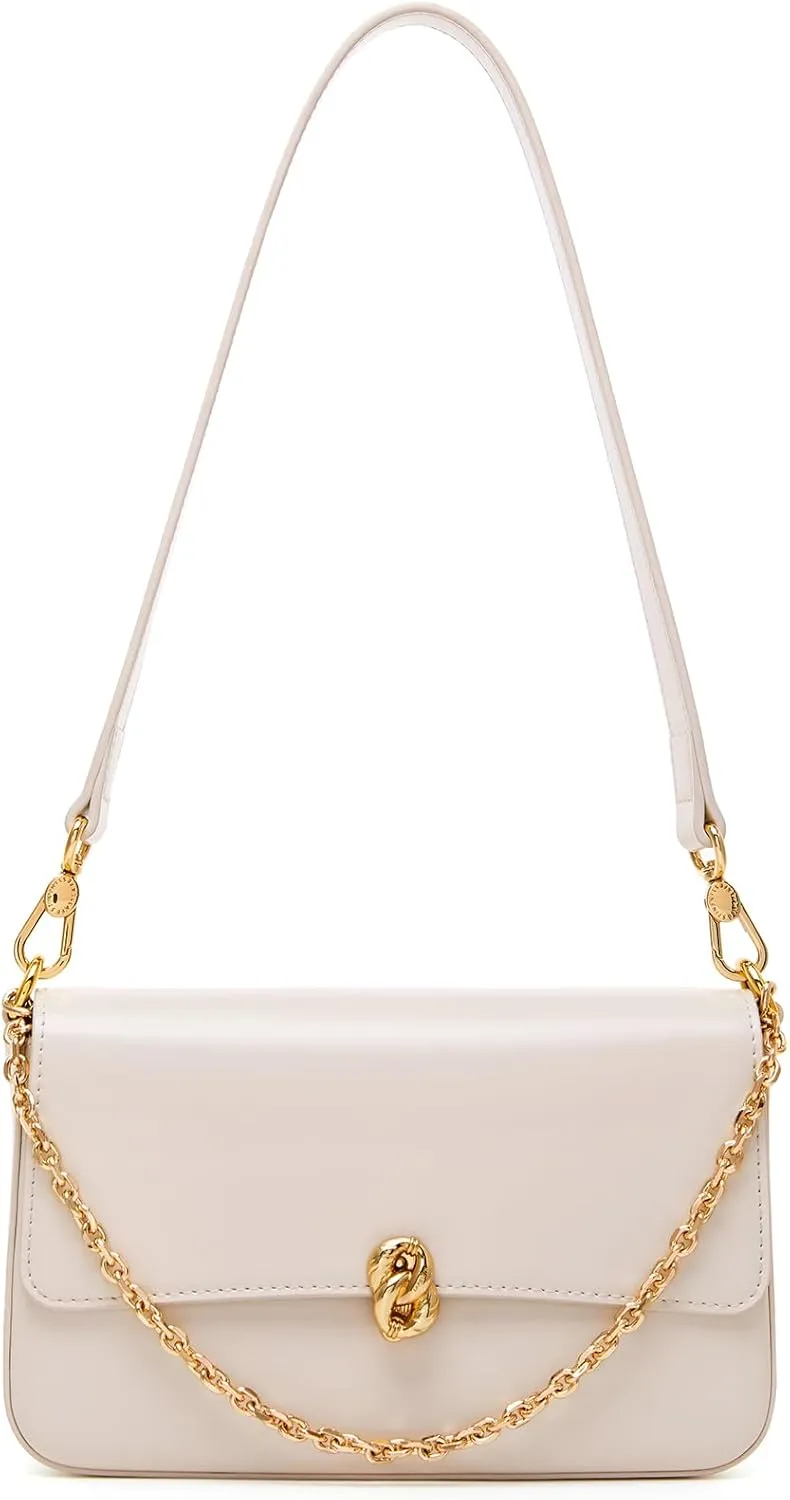 LA FESTIN Small Leather Shoulder Bag for Women: Designer Crossbody Handbag Satchels Purse with Strap - Trend Chasers