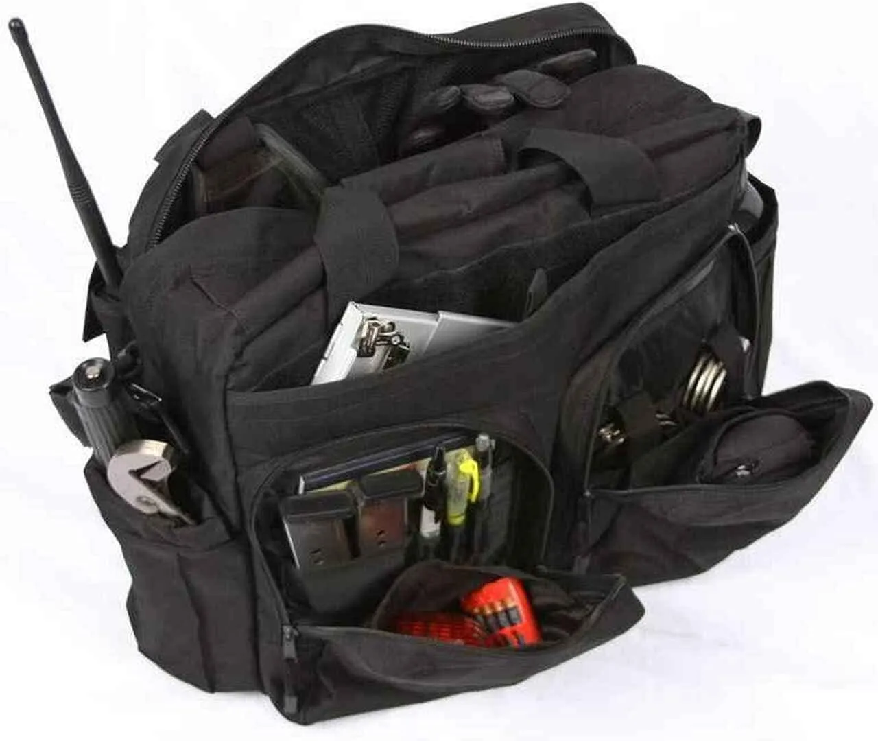 LAPG Camping Gear Jumbo Bail Out Bag, Survival Gear Range Bag, Multiple Pockets, Multi-functional Hiking Gear Bug Out Bag, Grey