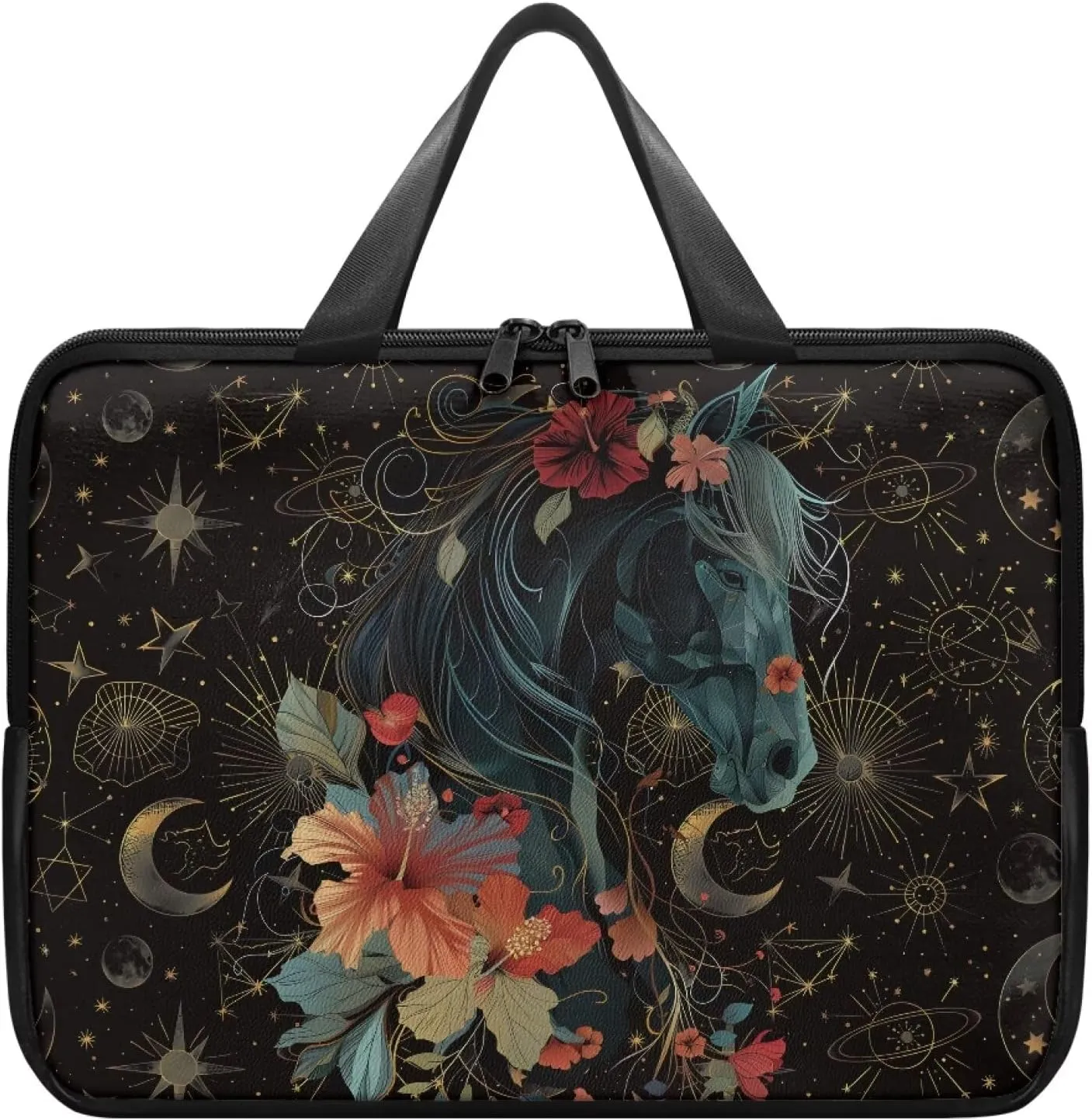 Laptop Bag for Women Men Waterproof Carrying Case Zipper Computer Handbag for Office Business 10 Inch- 17 Inch