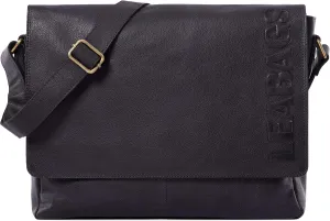LEABAGS Oxford, Nature Dark Brown