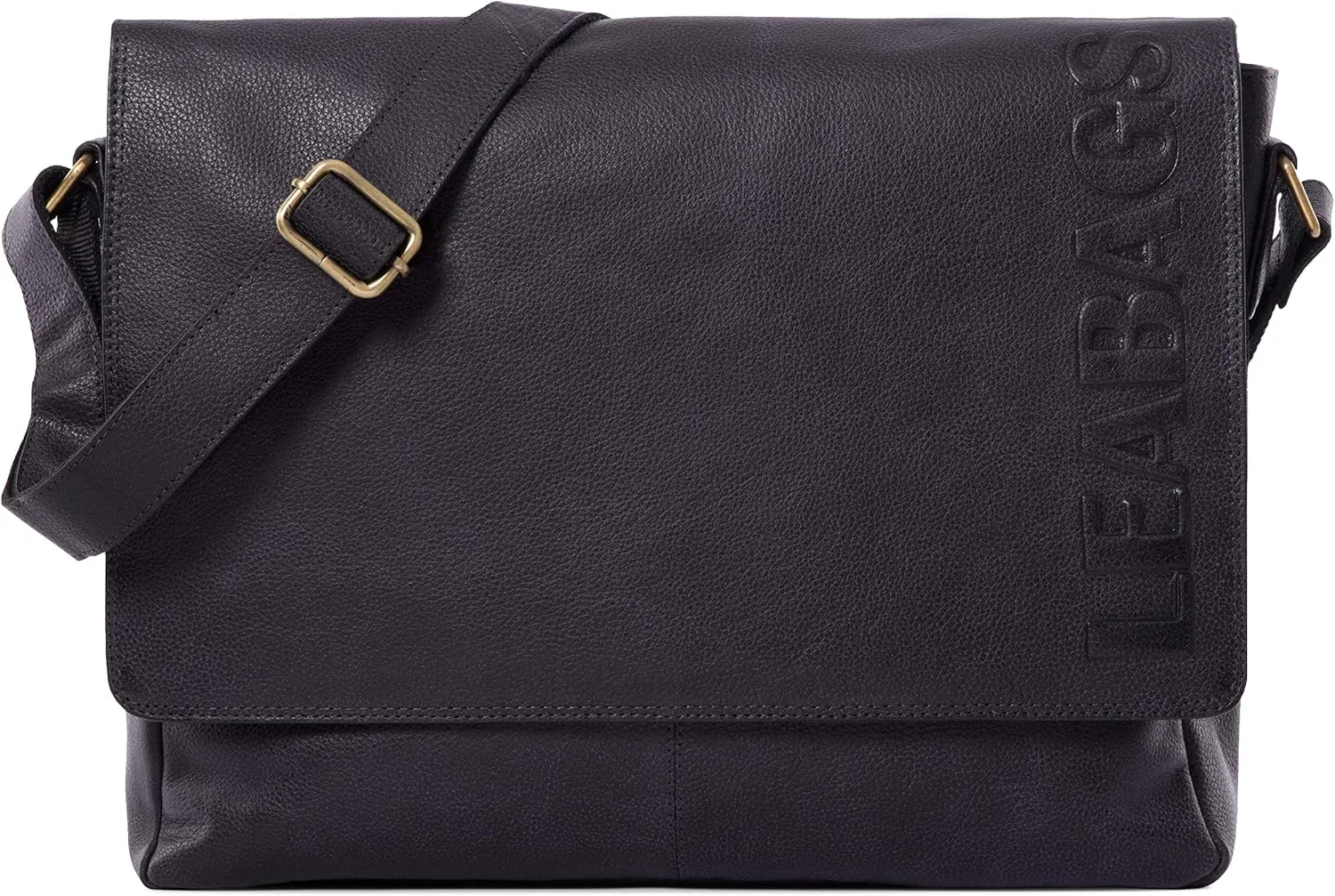 LEABAGS Oxford, Nature Dark Brown