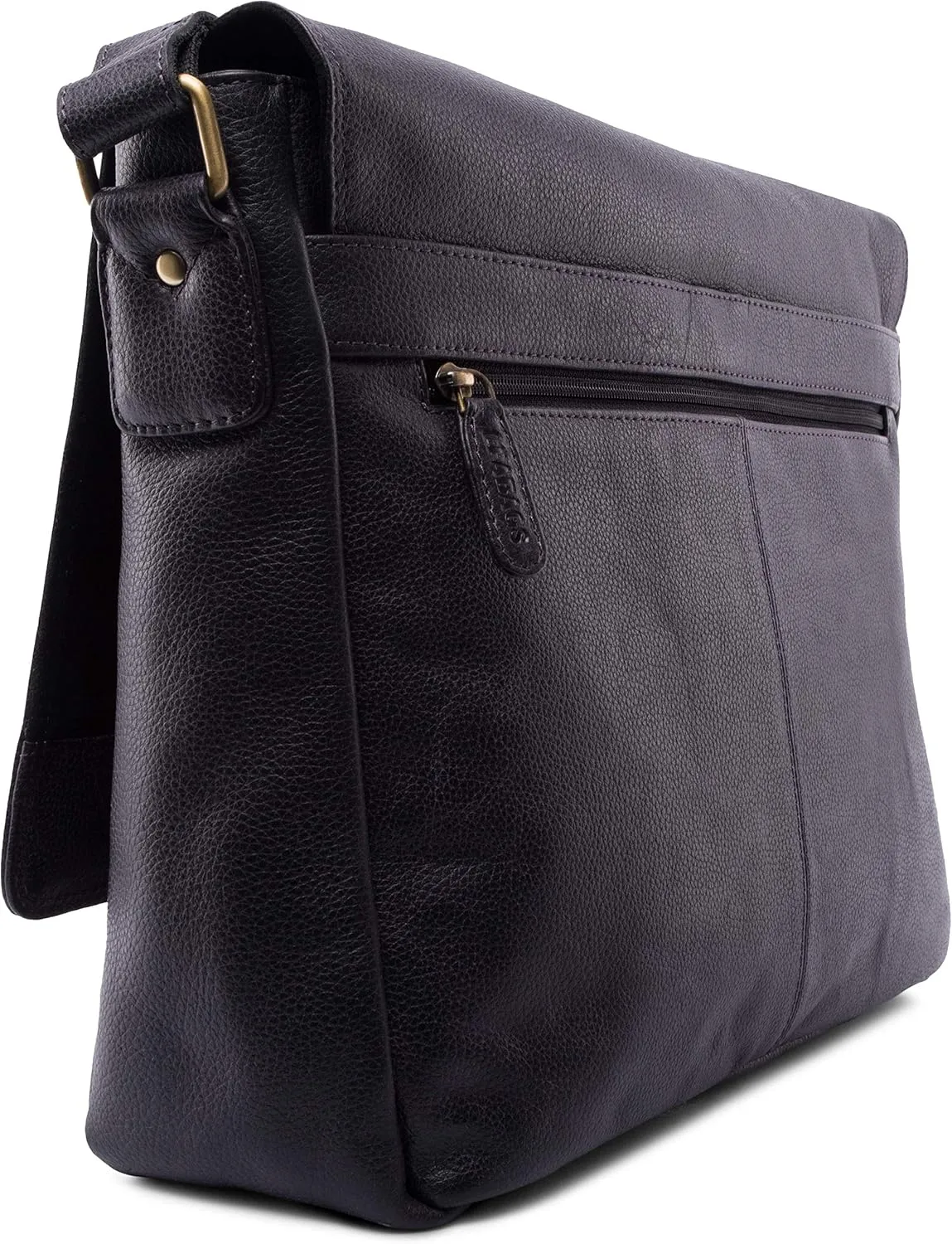 LEABAGS Oxford, Nature Dark Brown