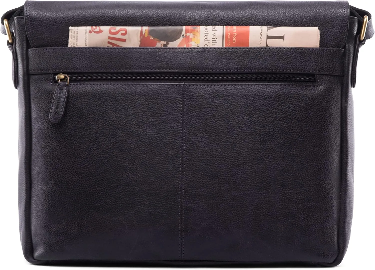 LEABAGS Oxford, Nature Dark Brown