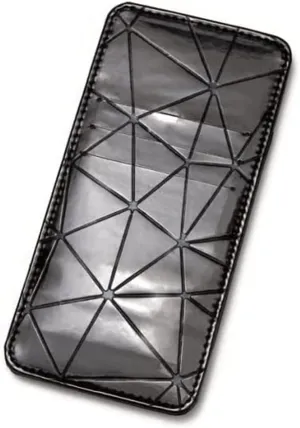 Leather Wallet Women's Pu Leather Wallet Large Capacity Long Slim Purse Clutch for Girls Ladies Vintage Fashion Coin Pocket Large Capacity (Bk,8.5x17cm)