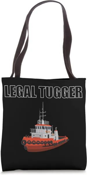 Legal Tugger Tugboat Apparel Tug Boat Crew Ship Lover Tote Bag
