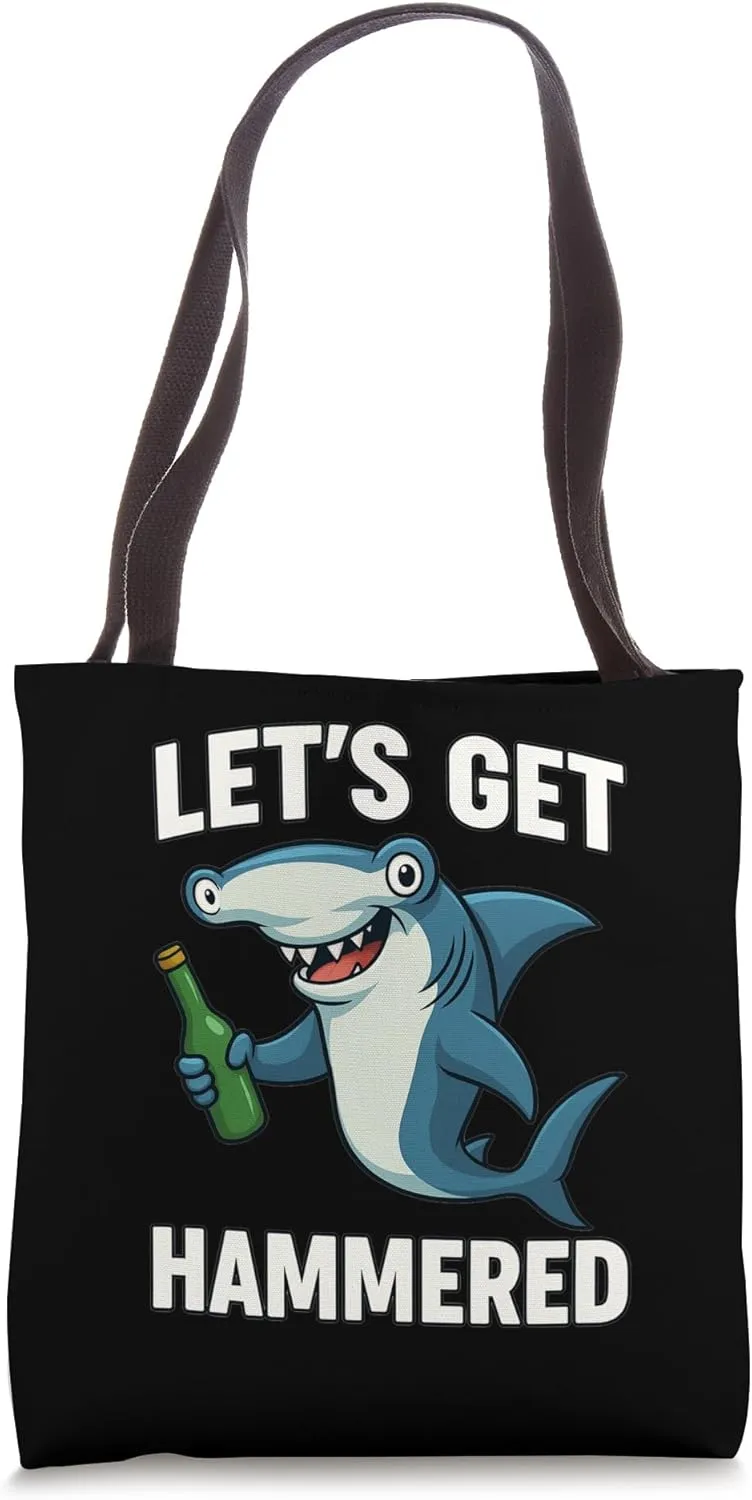 Let's Get Hammered - Wildlife Sea Lover Marine Biology Tote Bag