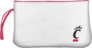 Logo Brands NCAA Washington Huskies Clear Wristlet