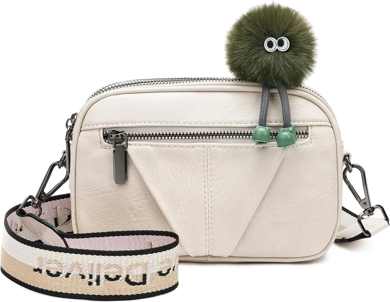 Love Deliver Small Square Crossbody Bags
