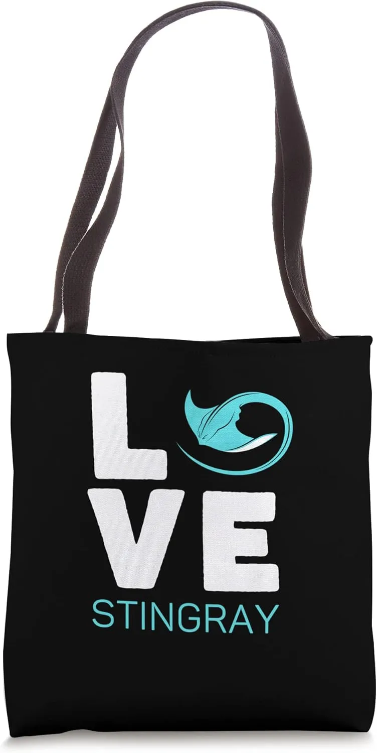 Love Stingray Marine Biology Manta Rays Tote Bag