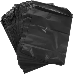 MAGICLULU Parcel Bags 100pcs Bag Envelope Empty Express Bag Bag Small Business Pouch Self Strong Adhesive Mailing Envelopes for Clothes Black Mailer Envelopes