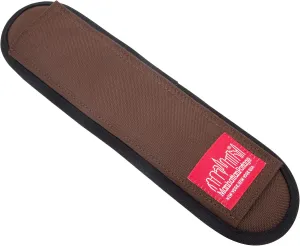 Manhattan Portage Shoulder Pad (L) Dark Brown Hook & Loop Strap With Thick Padding Adjustable 2.5 Inches Wide 1000D Cordura Comfort