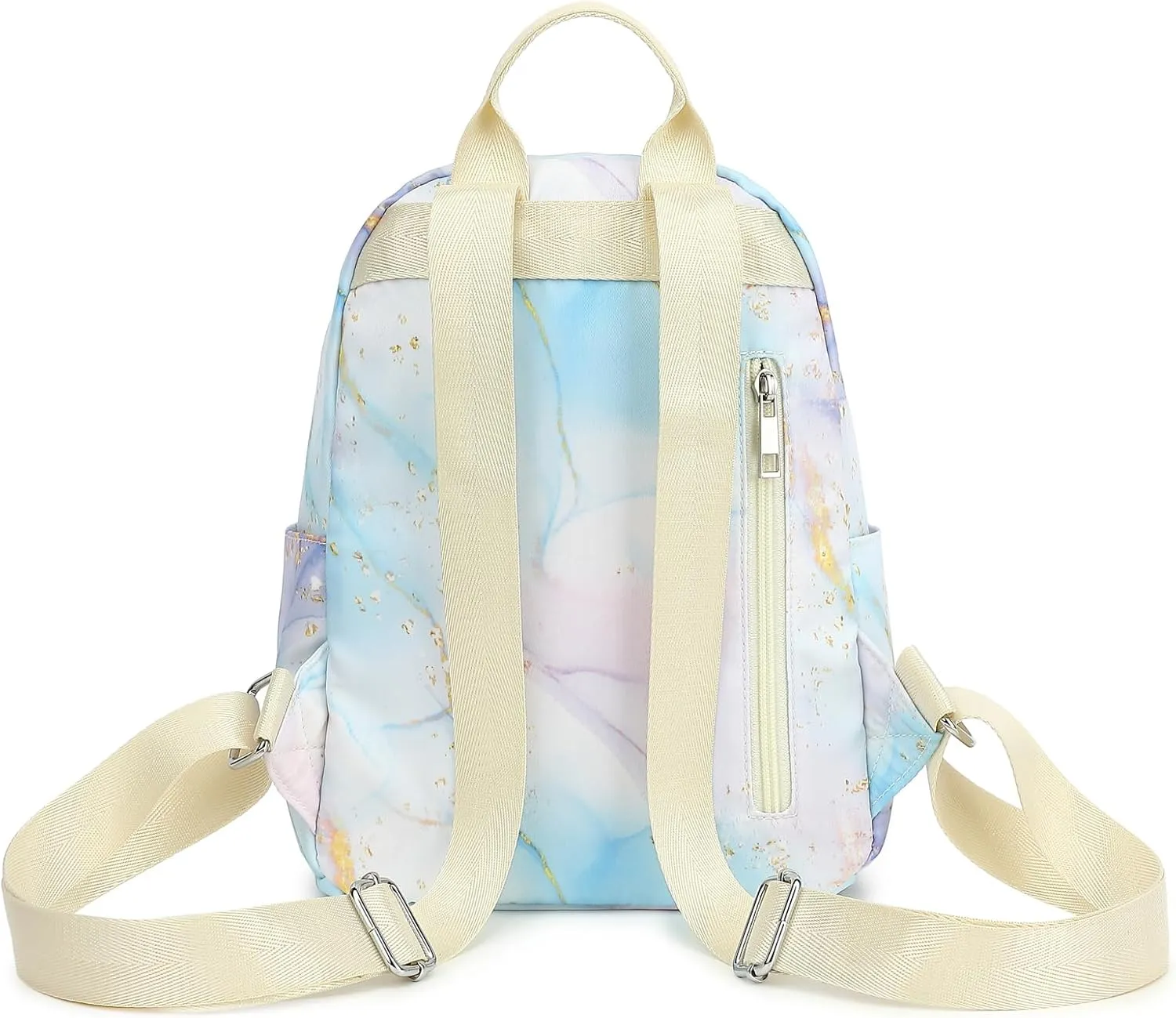 Marble Mini Backpack Women Girls, Small Backpack Purse for Adults Teens Kids School Travel