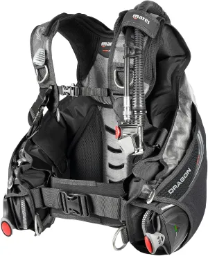 Mares Unisex Dragon SLS Weight System Scuba Diving BCD | Durable Stable Underwater Buoyancy Compensator | High-Lift Capacity, 420 D Cordura, Large Cargo Pockets
