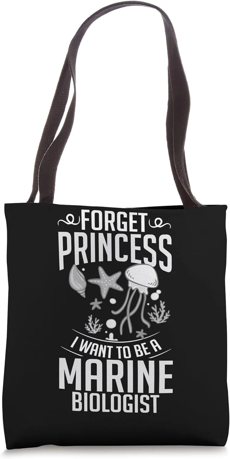 Marine Biologist Animals Learning Aquatics Oceanography Tote Bag