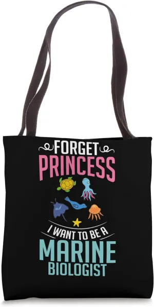 Marine Biologist Animals Learning Aquatics Oceanography Tote Bag