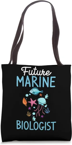 Marine Biologist Animals Learning Aquatics Oceanography Tote Bag