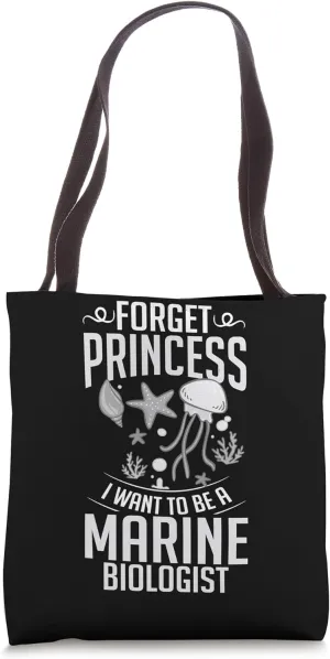 Marine Biologist Animals Learning Aquatics Oceanography Tote Bag